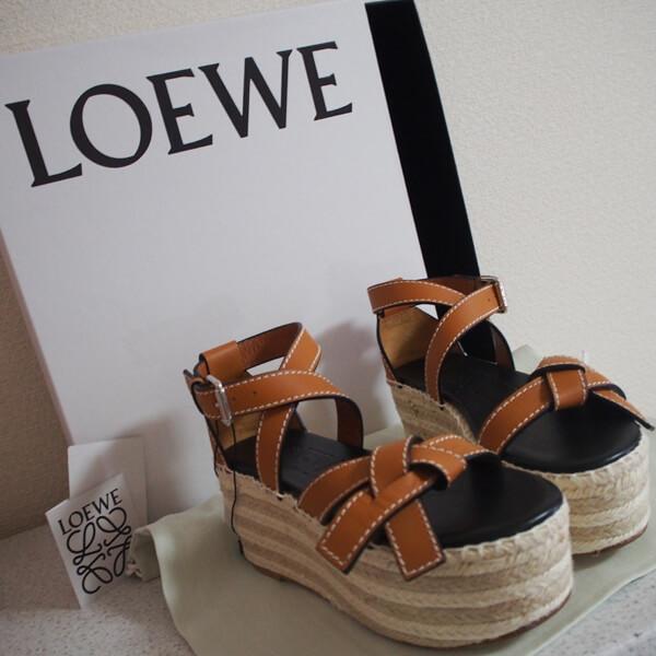 LOEWE ★ Gate70 ★ ウェッジサンダル201120C01